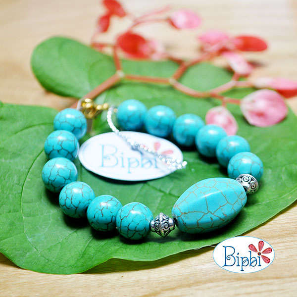 VTD 254 - Vòng tay đá turquoise