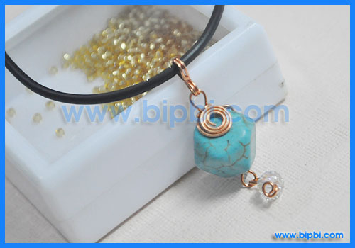 WP 02 - Mặt dây chuyền đá turquoise