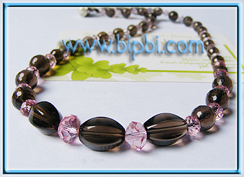 VCD 105 - Vòng cổ thạch anh khói