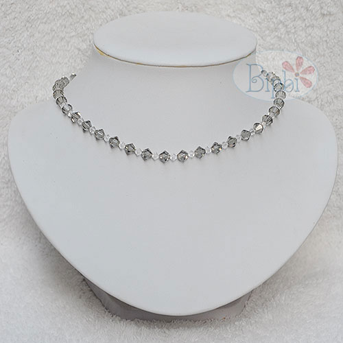 VCP 539 - Vòng cổ pha lê Swarovski black diamond
