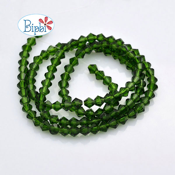 PLTQ - 5301 - DkGreen - Pha lê TQ xanh đậm 4mm