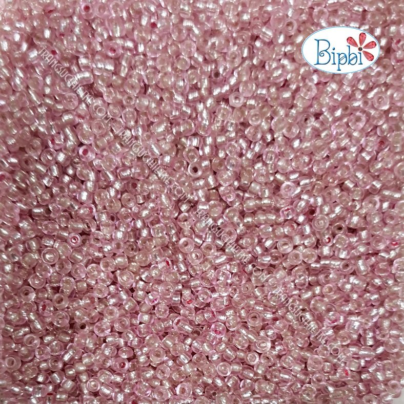 GB 24 - Cườm màu hồng silver line
