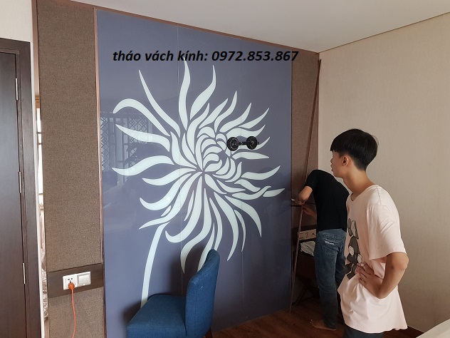 tháo vách kính văn phòng,cửa kính,vách nhôm kính quận tân bình