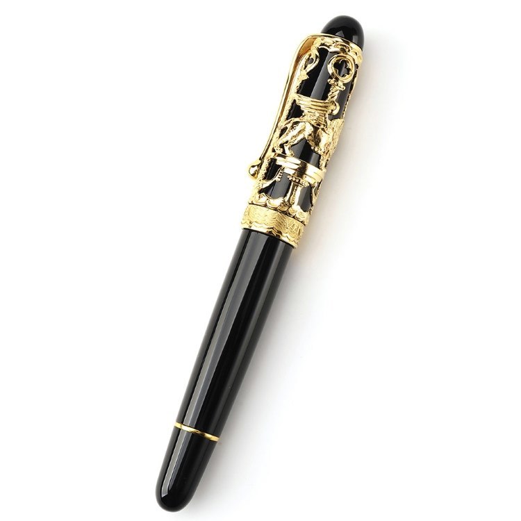 Bút cao cấp Aurora Limited Edition Venezia Black Gold Plated