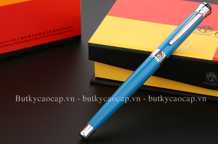 Bút dạ bi cao cấp Picasso PS-903 màu xanh