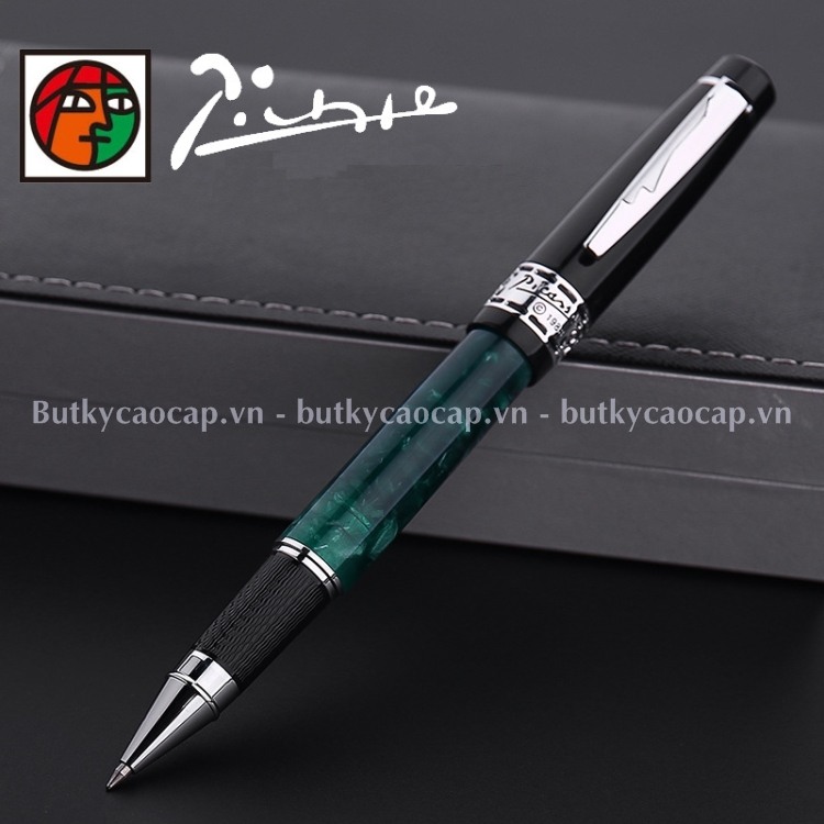 Bút dạ bi cao cấp Picasso 915 màu xanh