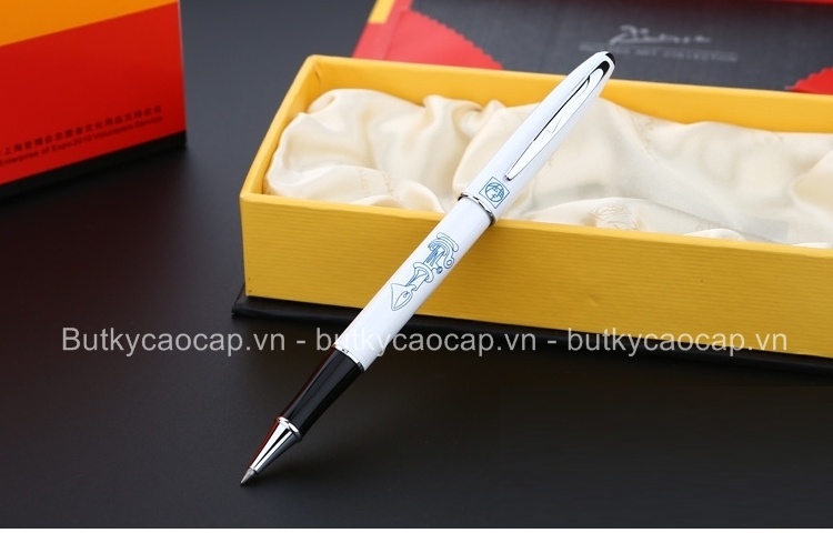 Bút dạ bi cao cấp Picasso PS-606 màu trắng