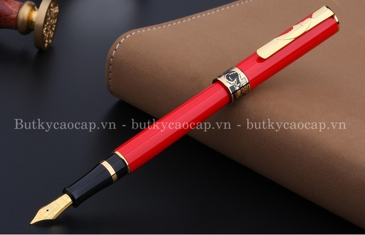 Bút máy cao cấp Picasso PS-900 màu đỏ