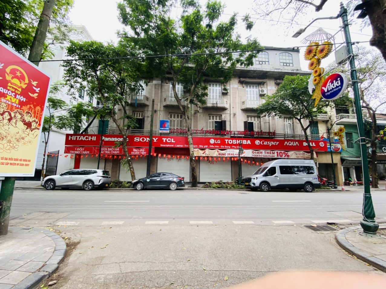 Mặt bằng kinh doanh siêu thị, nhà hàng phố Tràng Thi