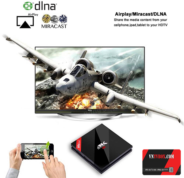 Alfawise TV Box H96 Pro Plus Ram 3GB ROM 32G thách thức siêu phẩm 2017