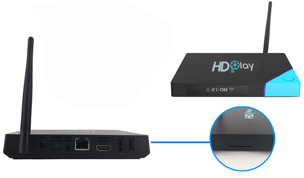 Android TV Box HDPlay H8 thương hiệu Việt Nam 3GB Ram CPU 8 nhân 2017