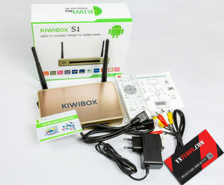 Android TV Box Kiwibox S1 giá rẻ