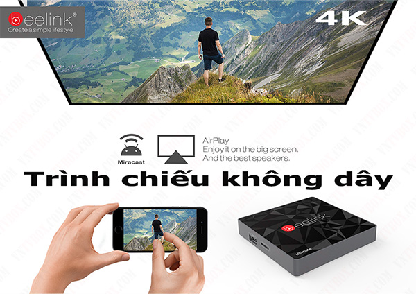 Beelink GT1 Ultimate chip 8 nhân AMlogic S912 TV BOX Ram 3GB rom 32 GB