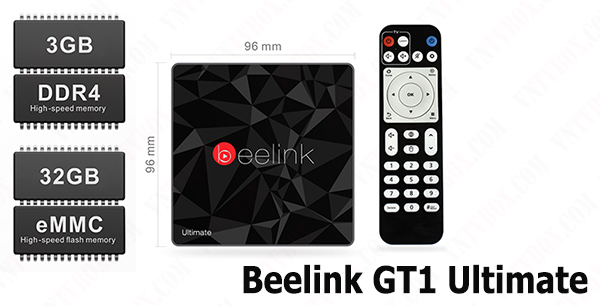 Beelink GT1 Ultimate chip 8 nhân AMlogic S912 TV BOX Ram 3GB rom 32 GB