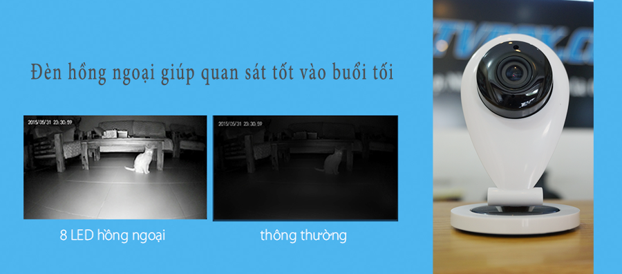 CAMERA IP THÔNG MINH VNSEE MINI FULL HD