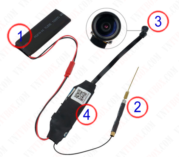 CAMERA IP WIFI không dây siêu nhỏ quay lén iMiniCam K9