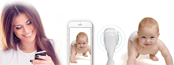 Camera Wifi quan sát Vimtag CM1 nhỏ gọn ghi hình chuẩn đàm thoại tốt