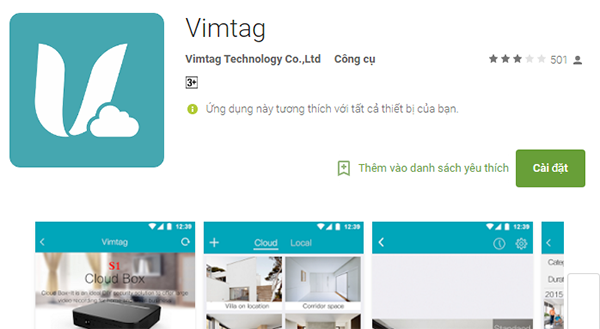 Camera ngoài trời Wifi Outdoor Vimtag B1-C siêu bền chất lượng cao