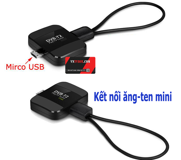Công cụ USB giúp dò các kênh DVB-T2 xem truyền hình với android tv box