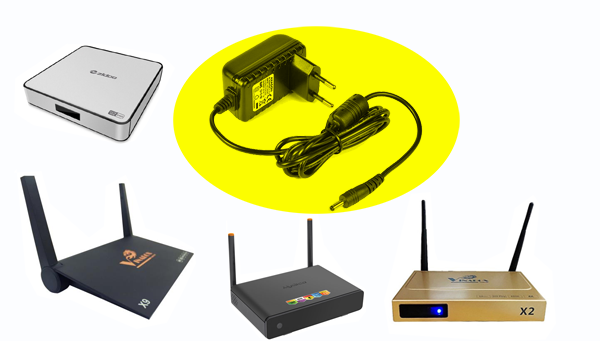 Cục nguồn Adapter cho android tv box loại chuẩn 5V 12V