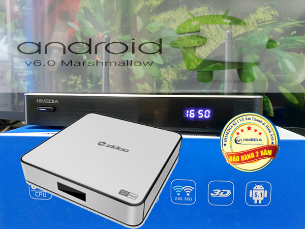 Firmware android 6.0 cho Himedia H8 Plus Zidoo X6 Pro rockchip rk3368