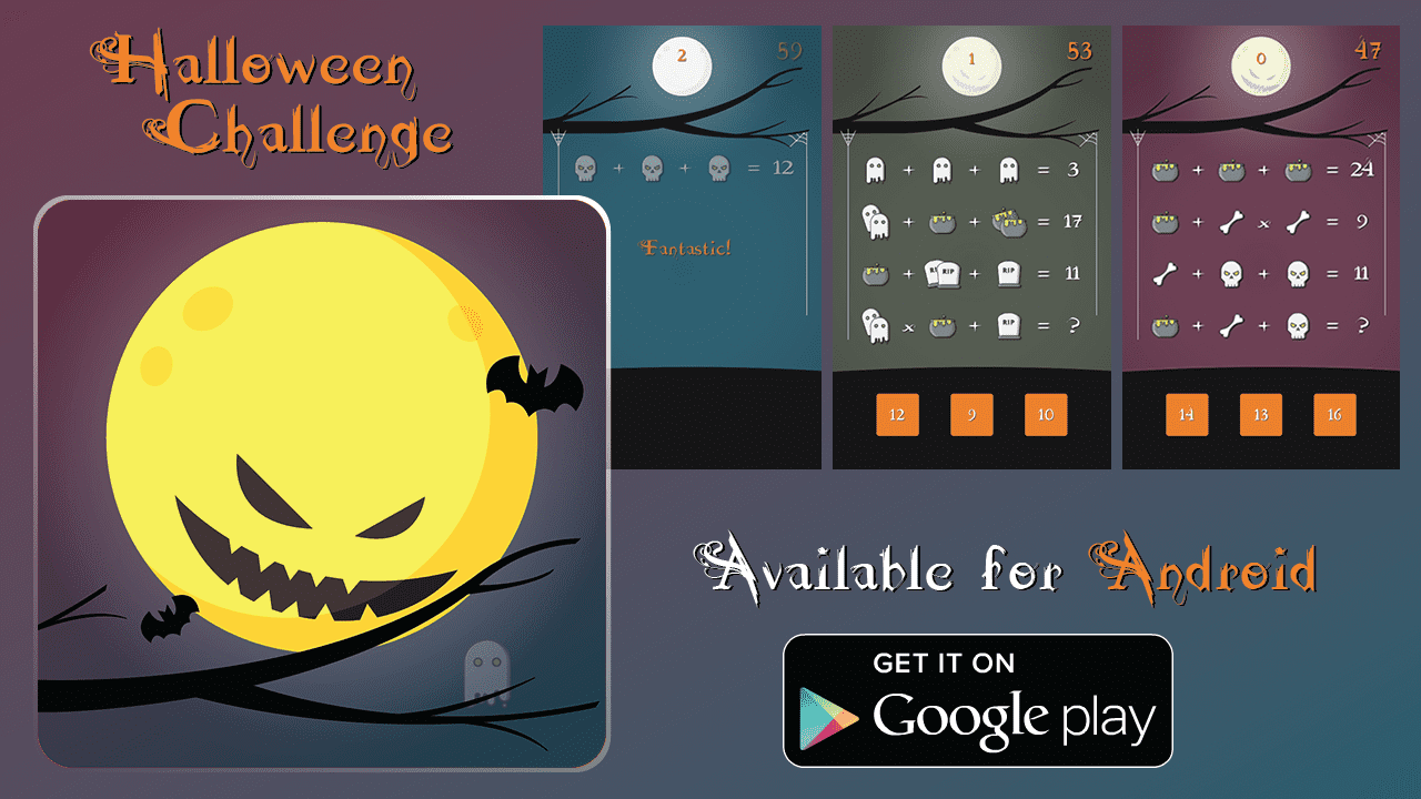 Game giải trí cho ngày 31 tháng 10 Halloween Challenge