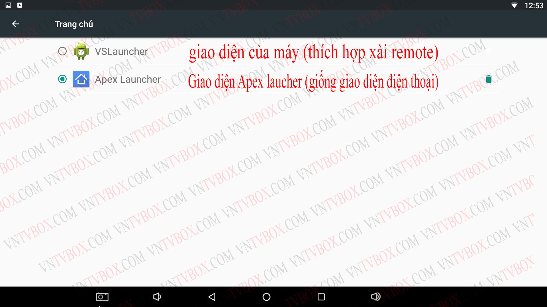 Hướng dẫn chuyển đổi các giao diện phổ biến nhất hiện nay trên Android Tv Box