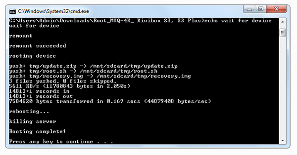 Hướng dẫn Root & cài Recovery cho Vinabox KiwiBox MXQ 4K dùng Rockchip
