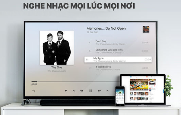 Kích hoạt VIP NhacCuaTui TV nghe nhạc xem video Full HD