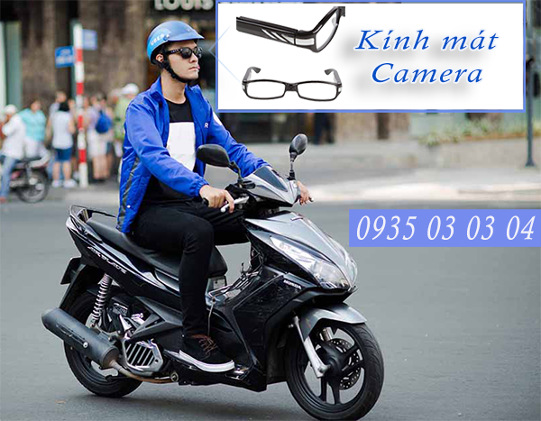 Kính mát kiêm camera hành trình full HD siêu nét