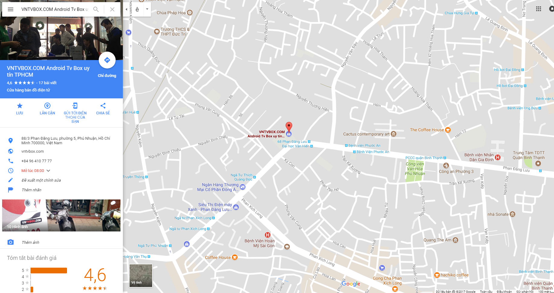 VNTVBOX Quận Phú Nhuận