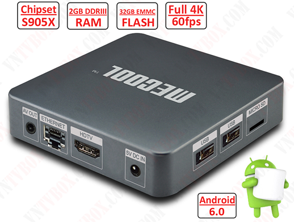 Mecool BM8 dùng chip Amlogic S905X ông hoàng của phân khúc giá rẻ