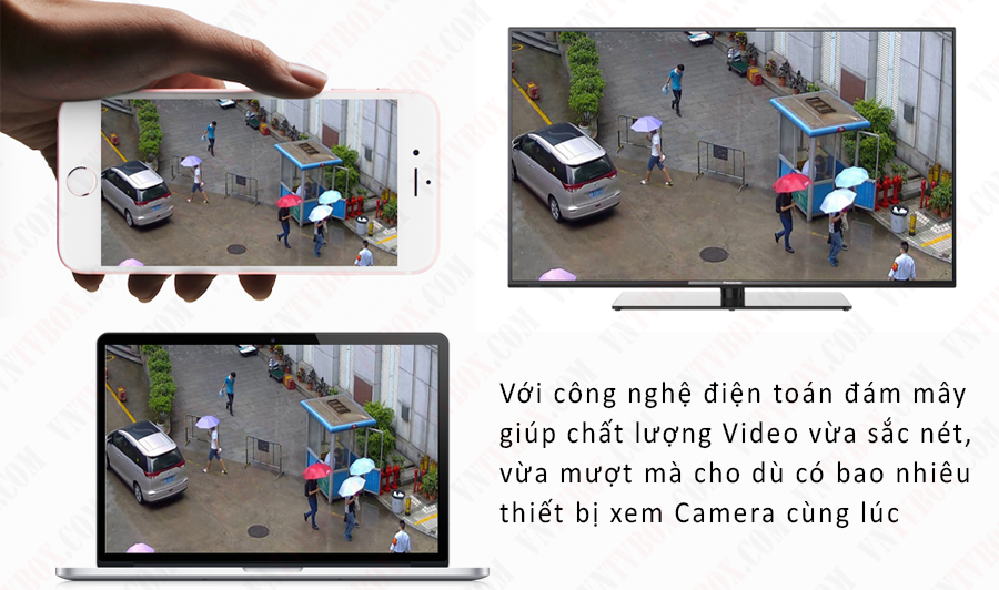 Camera ngoài trời Wifi Outdoor Vimtag B1-C siêu bền chất lượng cao