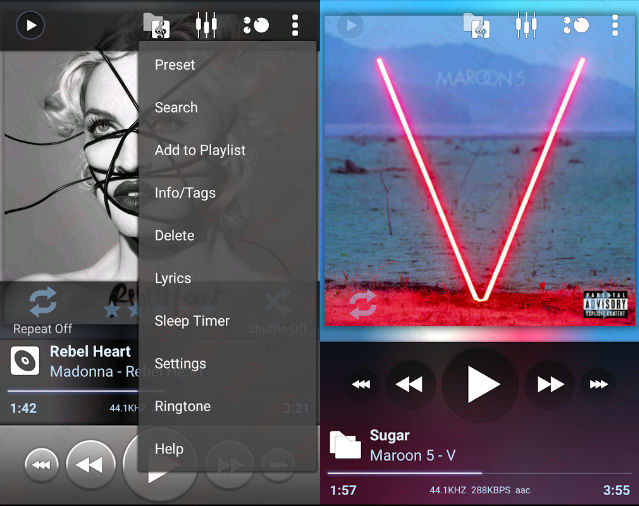 PowerAMP - Trình nghe nhạc số 1 cho Android