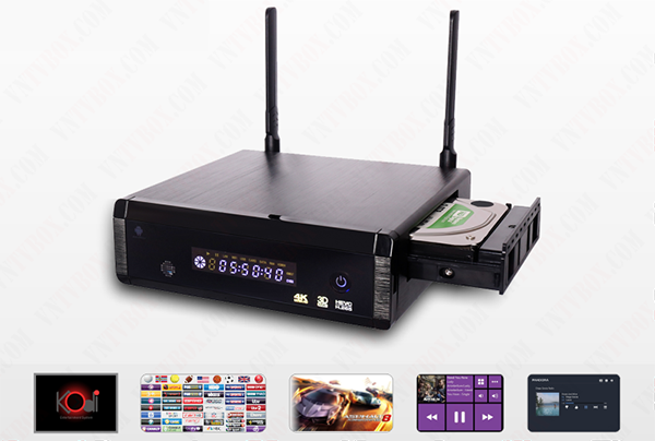 Realtek RTD 1295 đầu HD chuyên nghiệp chơi 4K 3D chuyên ổ cứng SATA