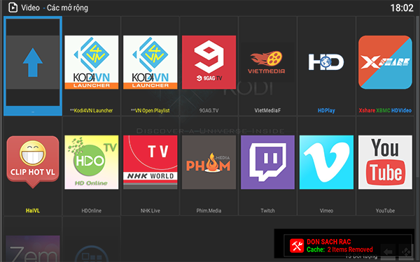 Tải về bản Kodi Hay & Mới nhất 2018 Xuân Mậu Tuất Full addons