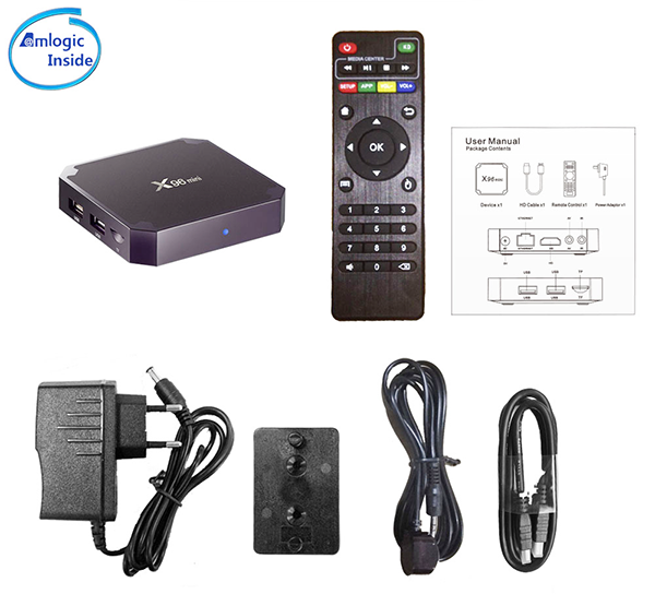 Tv Box X96 Mini android 7.1.2 nhỏ gọn nhưng võ nghệ đầy mình - Hot