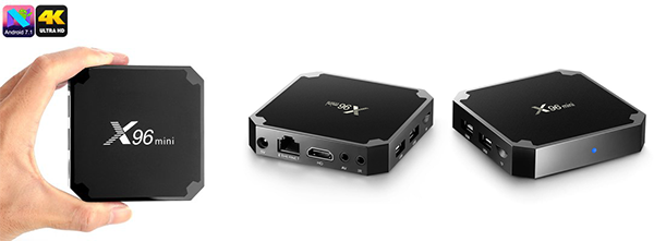 Tv Box X96 Mini android 7.1.2 nhỏ gọn nhưng võ nghệ đầy mình - Hot