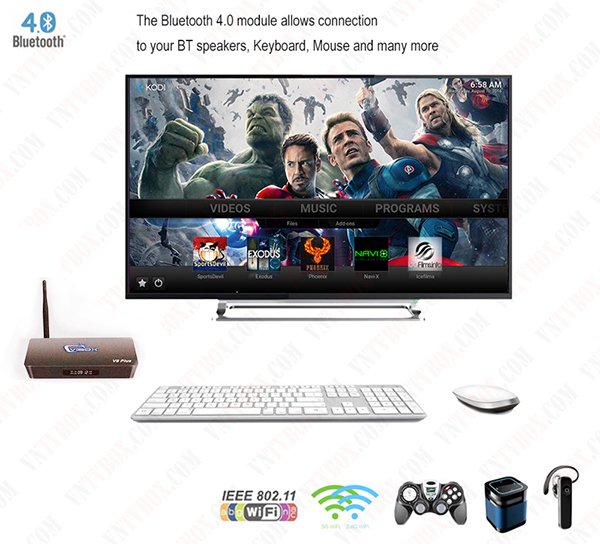 Vibox V8 Plus RAM 3GB khuấy đảo thị trường Android Box hàng Việt Nam