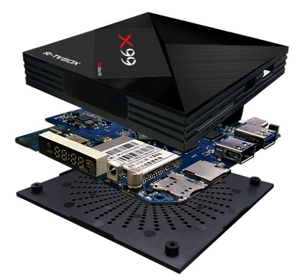 X99 Android TV Box cấu hình đỉnh ram 4GB hỗ trợ gắn SIM