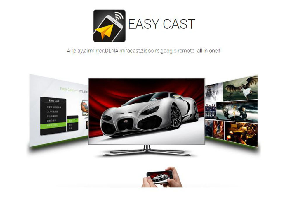 ZIDOO X5 dùng chip Amlogic S905 Android 5.1 Lollipop Quad Core