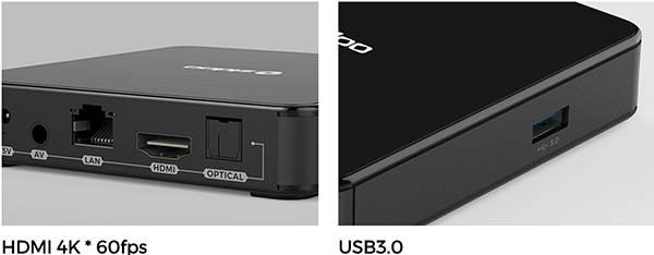 ZIDOO X7 chip 4 nhân RK3328 ram 2GB giá bình dân có bluetooth HĐH 7.1