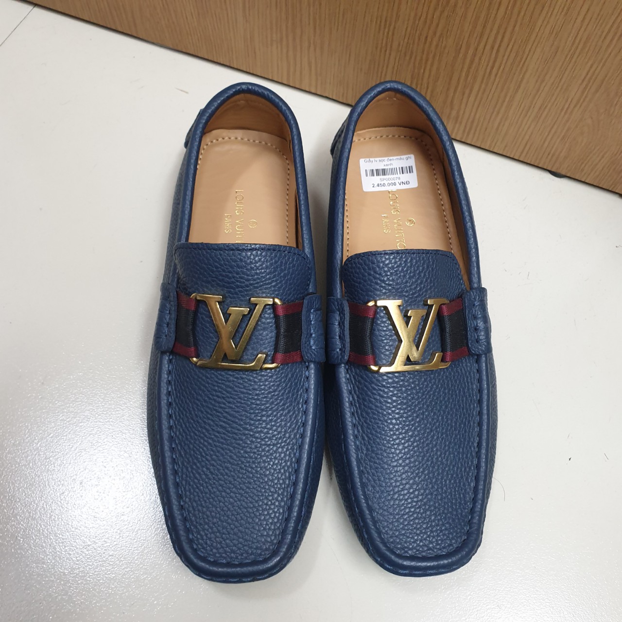 Giày Louis Vuitton Nam LV Hàng Hiệu Cao Cấp Like auth 99
