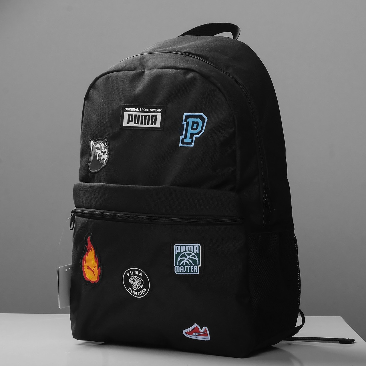 Puma Patch Backpack Black | Balo thời trang | Balomoi.com