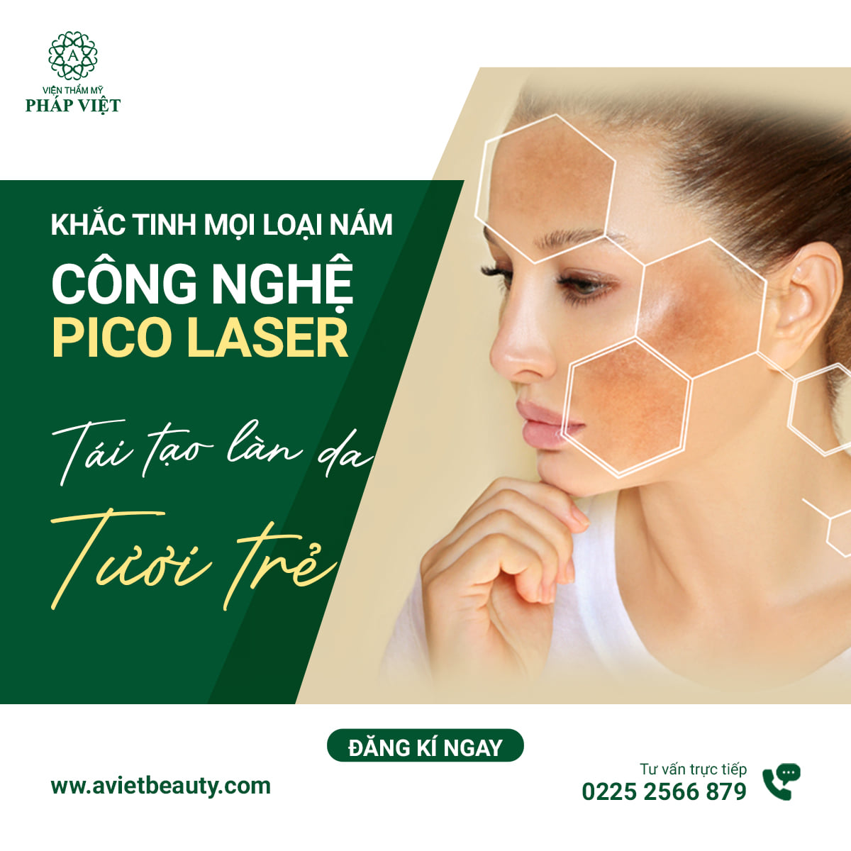 Bảng giá dịch vụ điều trị Nám - Tàn Nhang