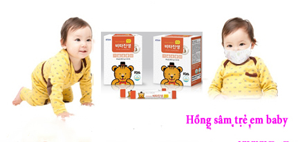 Trẻ uống hồng sâm baby liệu có bị phản ứng phụ gì không?