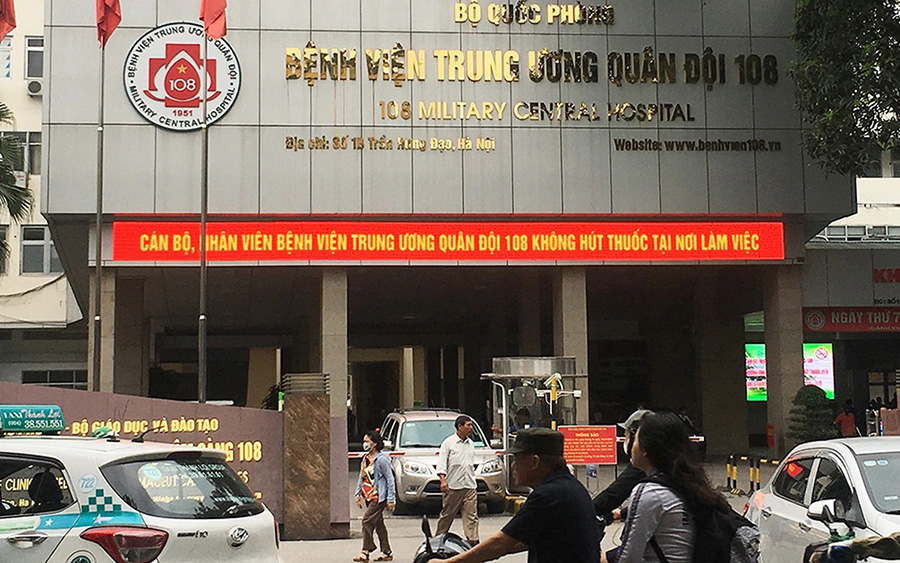 RG3 HSC chính thức có mặt tại Bệnh viện trung ương quân đội 108