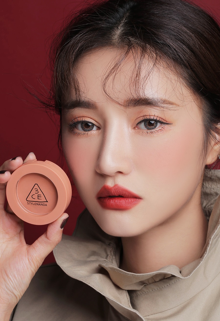 激安特価 3CE FACE BLUSH #ROSE BEIGE