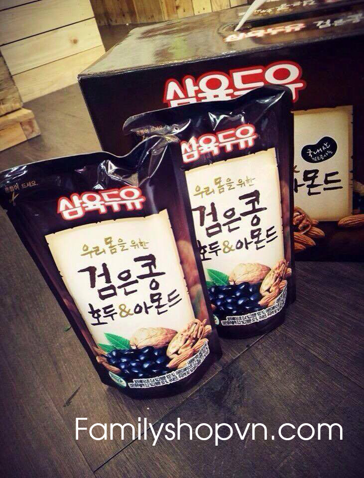 sữa óc chó hạnh nhân hàn quốc