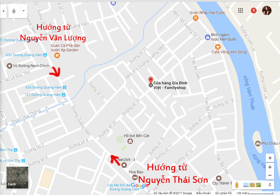 duong den familyshop